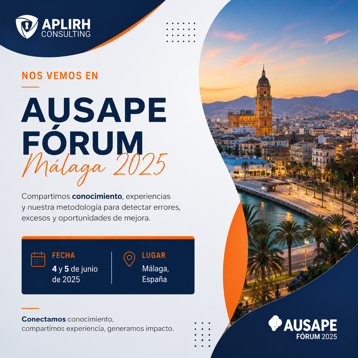 APLIRH en AUSAPE Fórum Málaga 2025